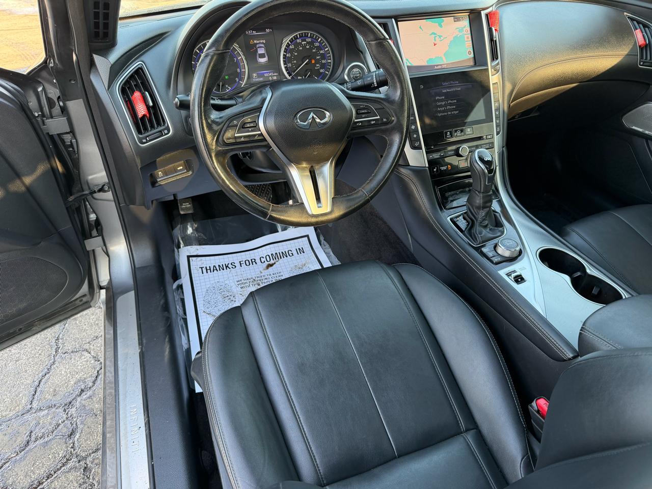 Infiniti Q60 3.0t LUXE AWD 2018
