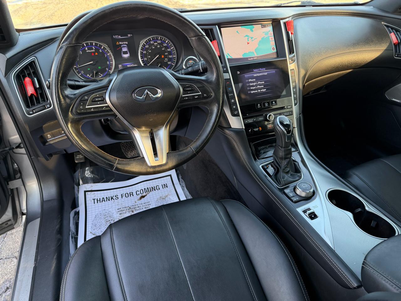 Infiniti Q60 3.0t LUXE AWD 2018