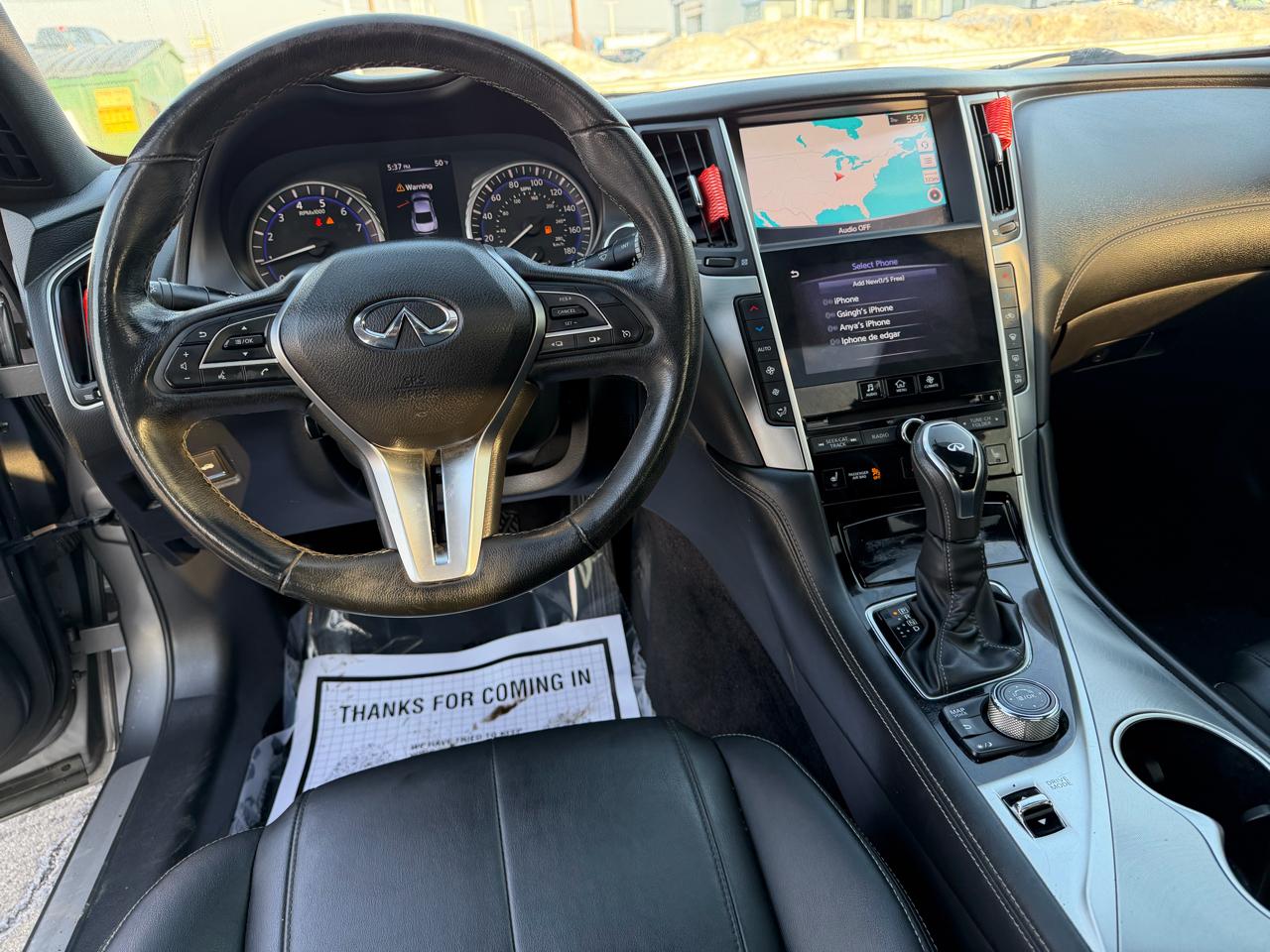 Infiniti Q60 3.0t LUXE AWD 2018