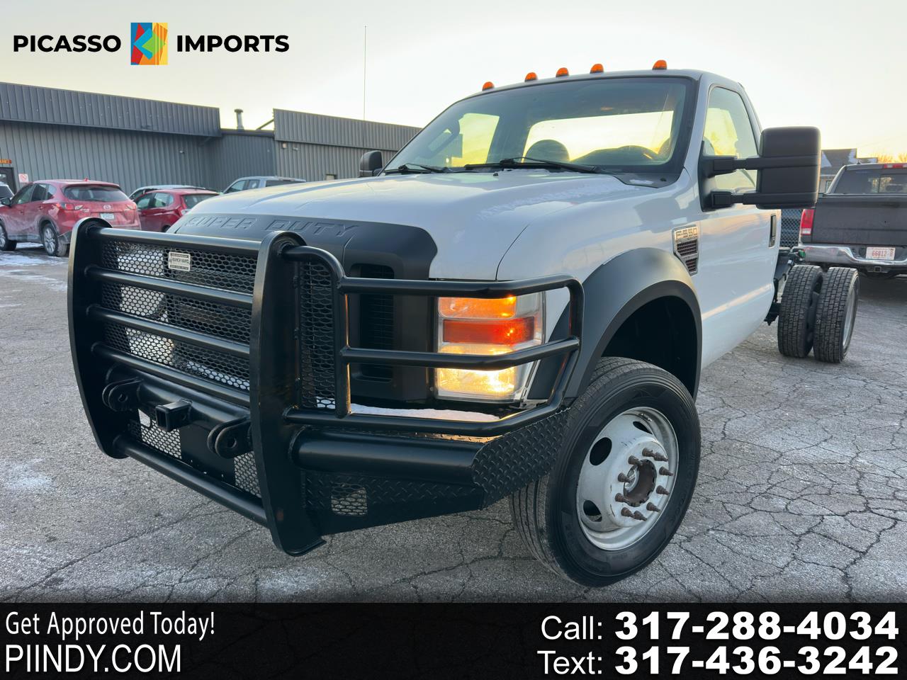 2008 Ford Super Duty F-550 DRW 4WD Reg Cab 141" WB 60" CA XL