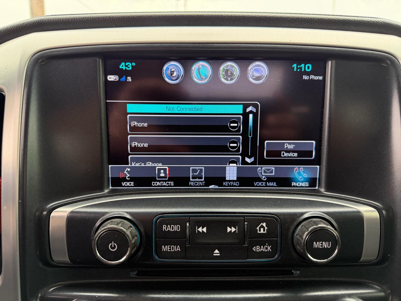 GMC Sierra 1500 4WD Double Cab 143.5" SLT 2017