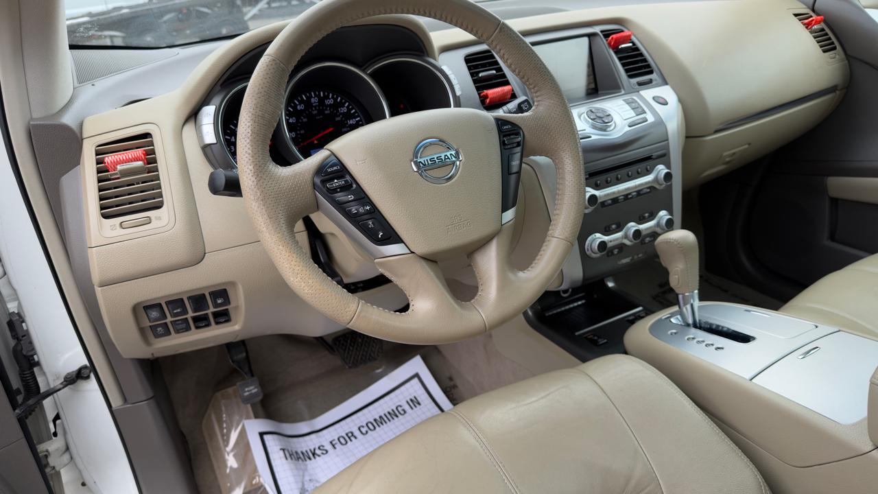 Nissan Murano AWD 4dr SL 2011