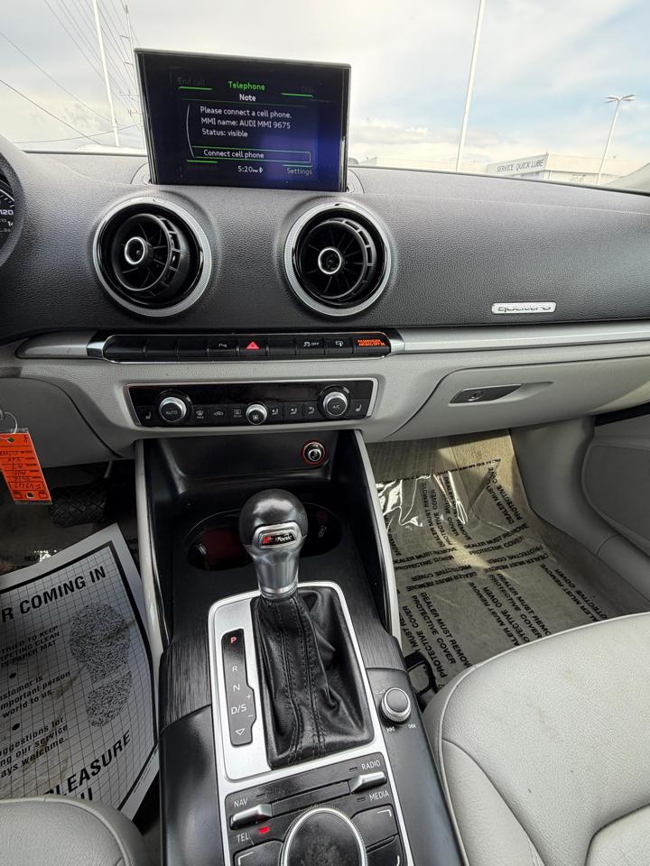 Audi A3 4dr Sdn quattro 2.0T Premium 2016
