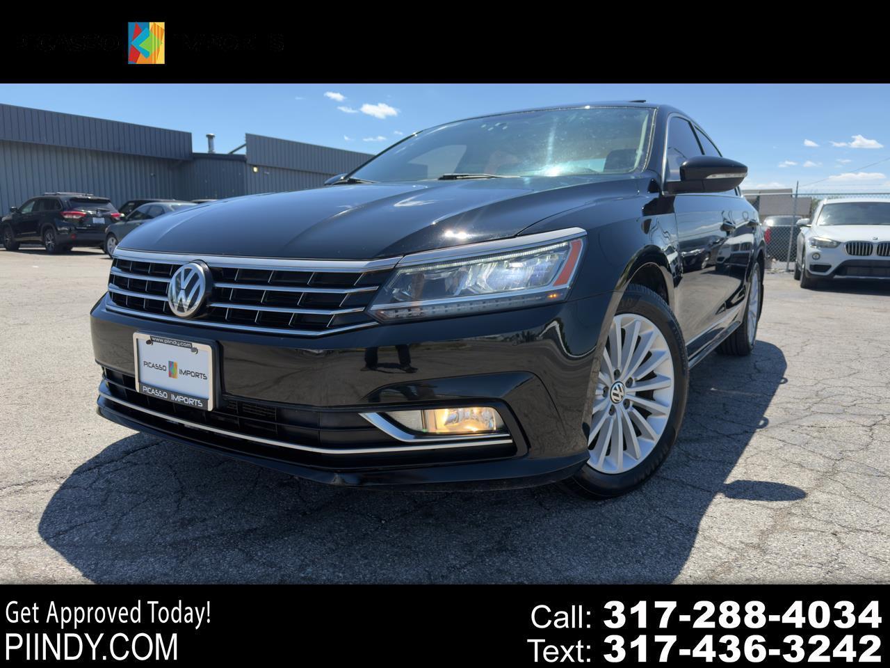 Volkswagen Passat 4dr Sdn 1.8T Auto SE PZEV 2016