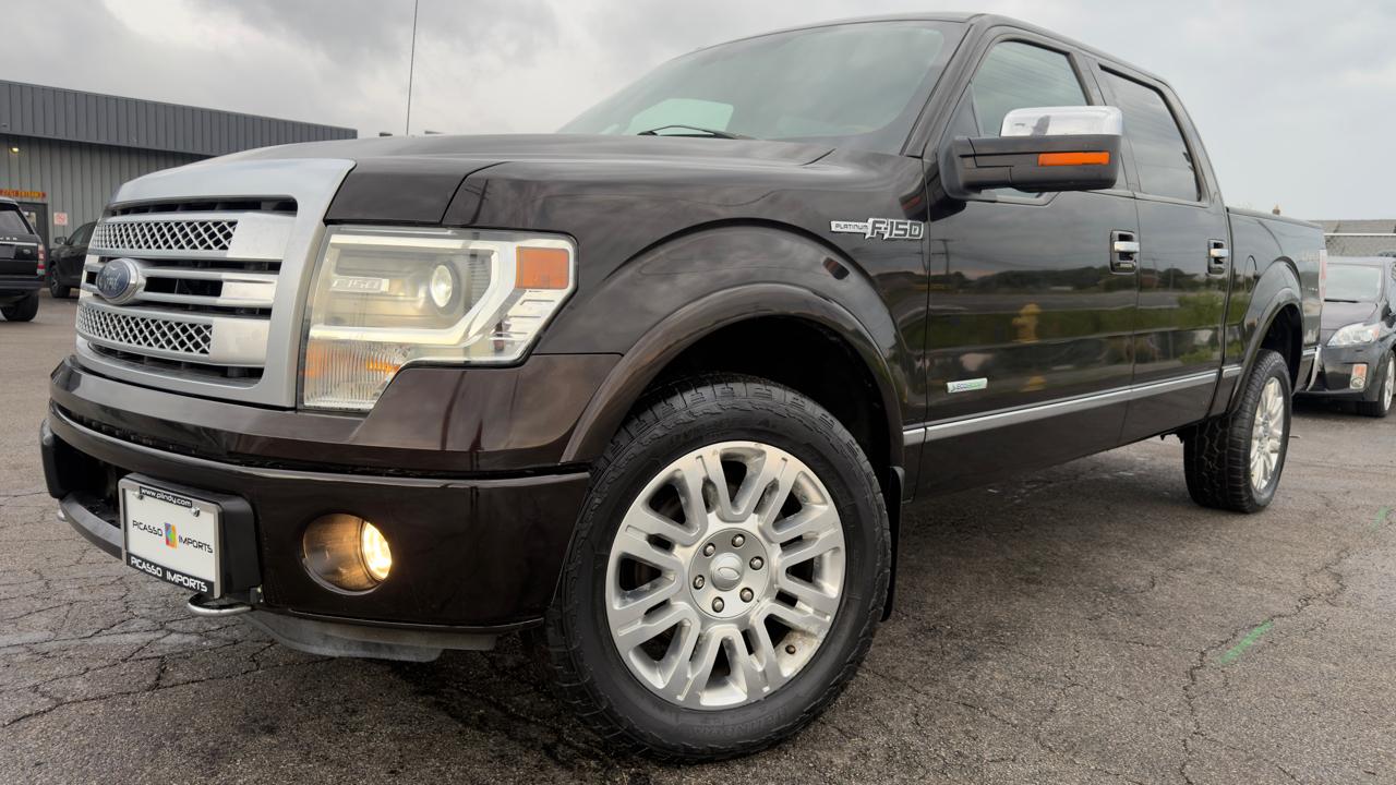 Ford F-150 4WD SuperCrew 145" Platinum 2013
