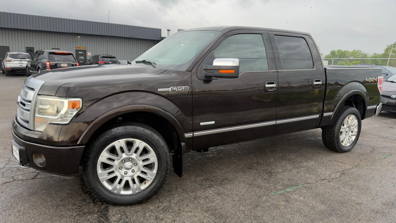Ford F-150 4WD SuperCrew 145" Platinum 2013