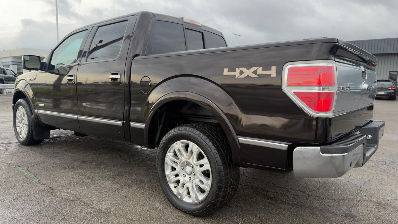 Ford F-150 4WD SuperCrew 145" Platinum 2013