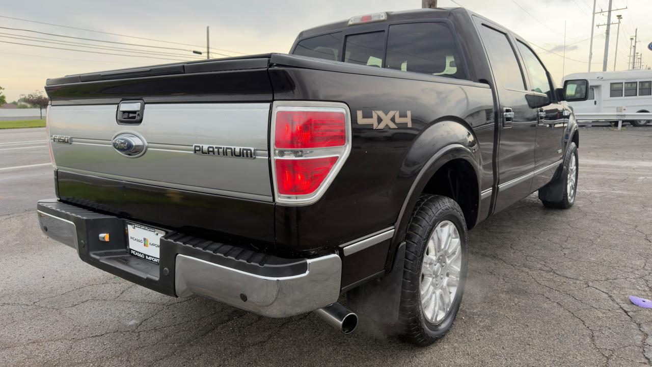 Ford F-150 4WD SuperCrew 145" Platinum 2013