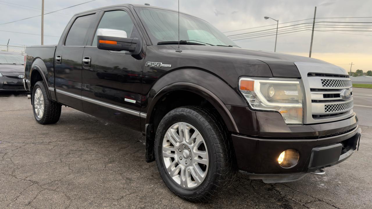 Ford F-150 4WD SuperCrew 145" Platinum 2013