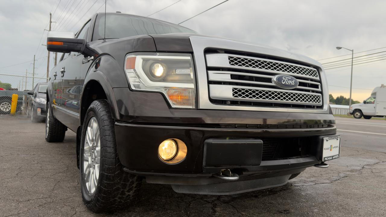 Ford F-150 4WD SuperCrew 145" Platinum 2013