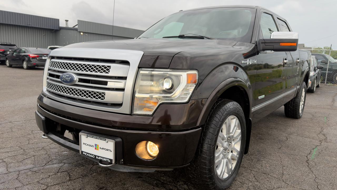 Ford F-150 4WD SuperCrew 145" Platinum 2013
