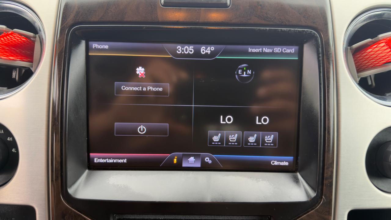 Ford F-150 4WD SuperCrew 145" Platinum 2013