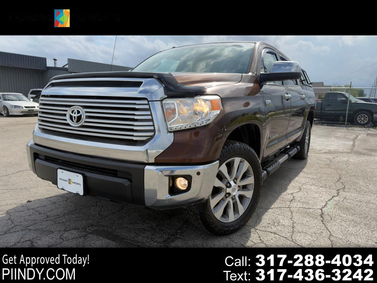 Toyota Tundra 4WD Truck CrewMax 5.7L V8 6-Spd AT LTD (Natl) 2016