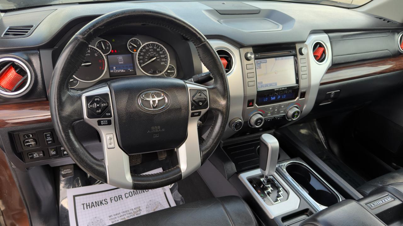 Toyota Tundra 4WD Truck CrewMax 5.7L V8 6-Spd AT LTD (Natl) 2016