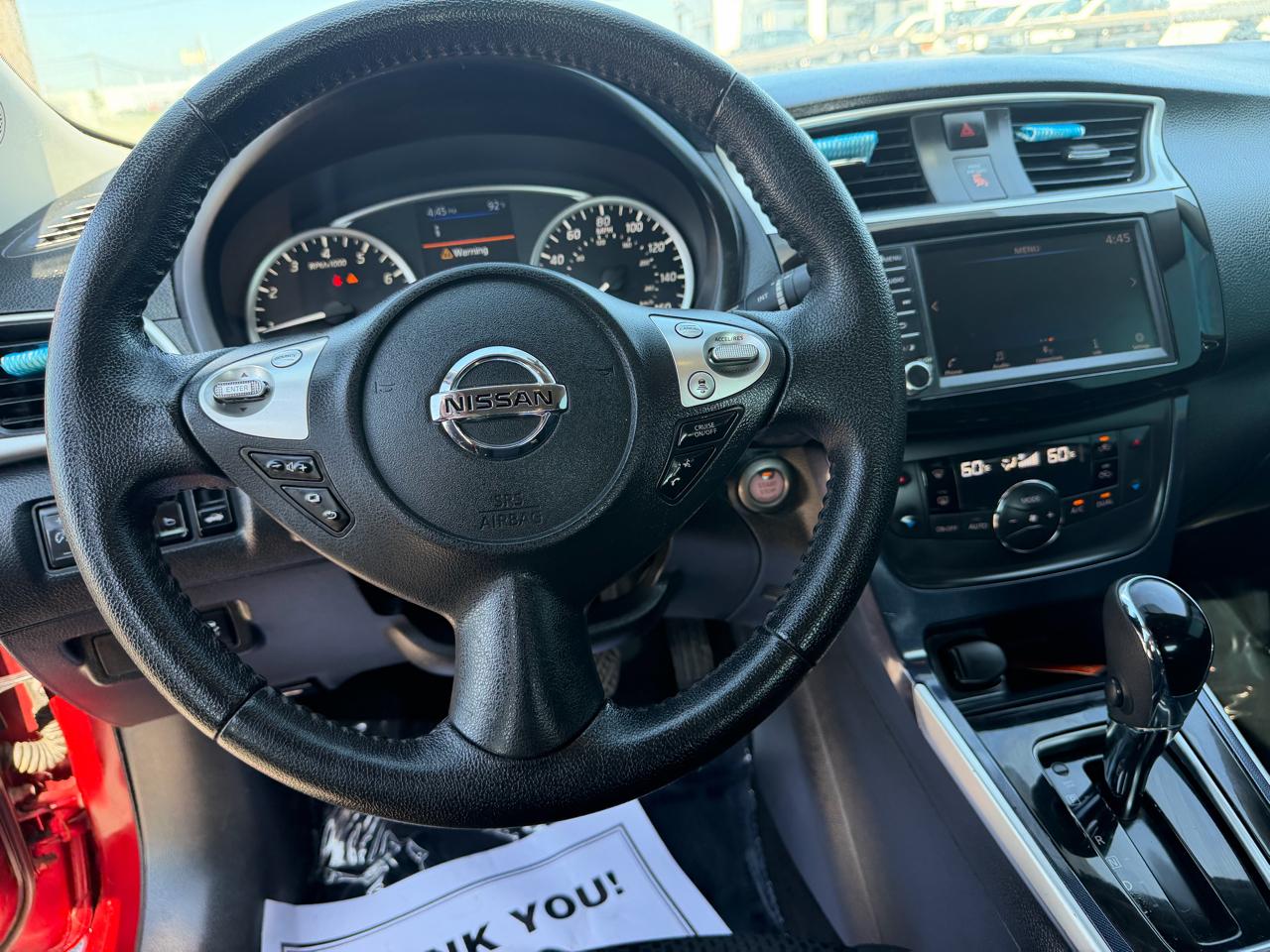 Nissan Sentra SR CVT 2019