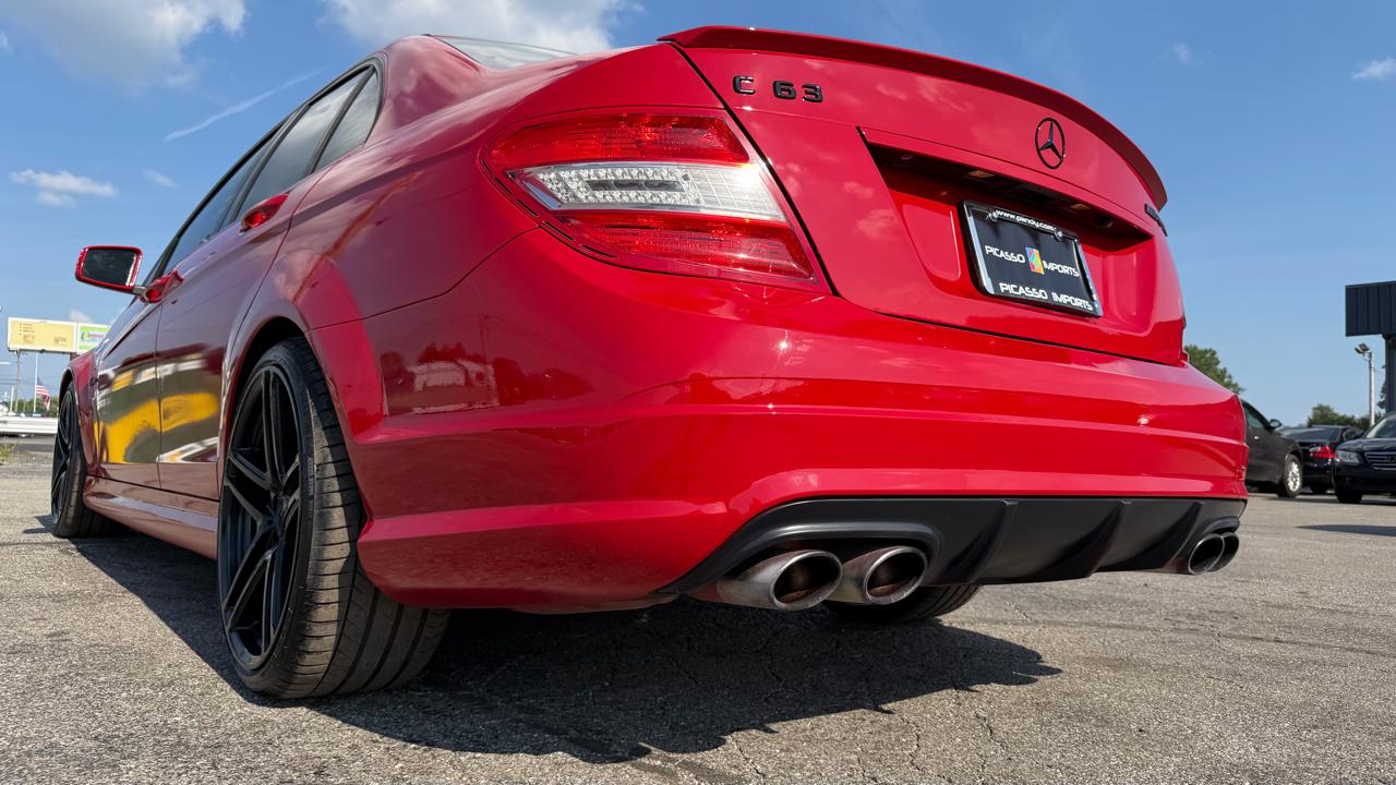 Mercedes-Benz C-Class 4dr Sdn C 63 AMG RWD 2010