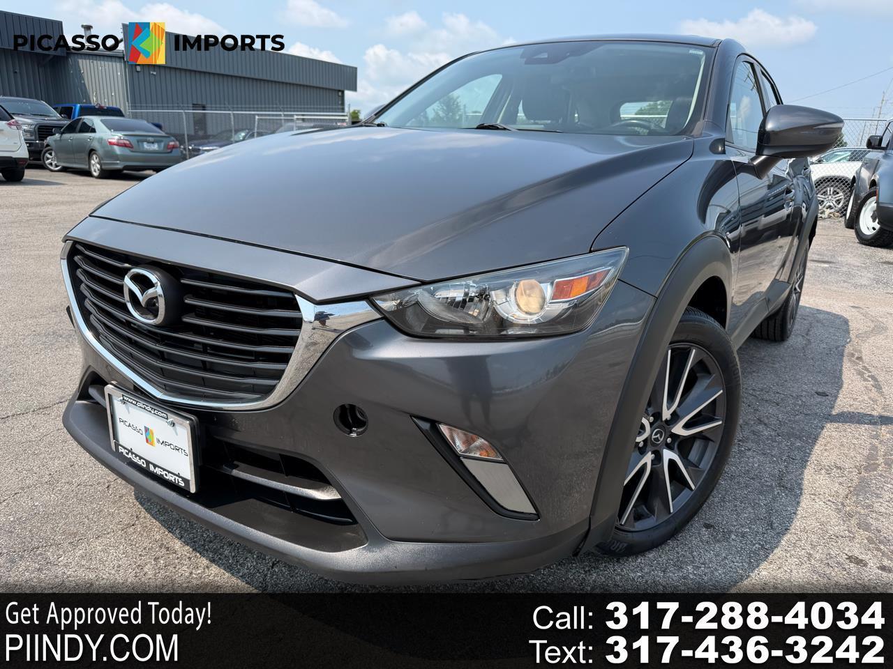 Gray 2018 Mazda CX-3 SUV / Crossover All-Wheel Drive Automatic