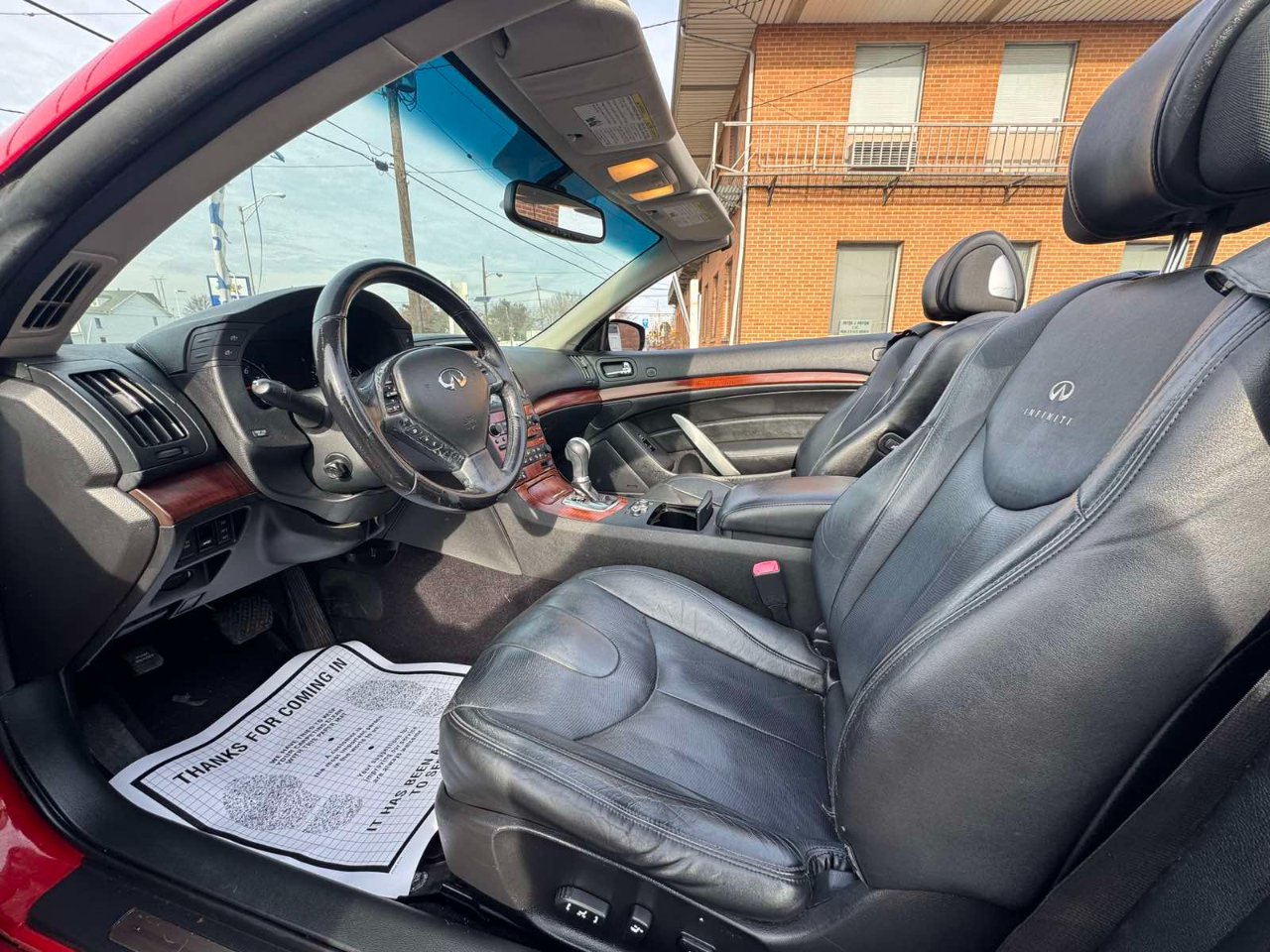 Infiniti G37 Convertible 2dr Base 2009