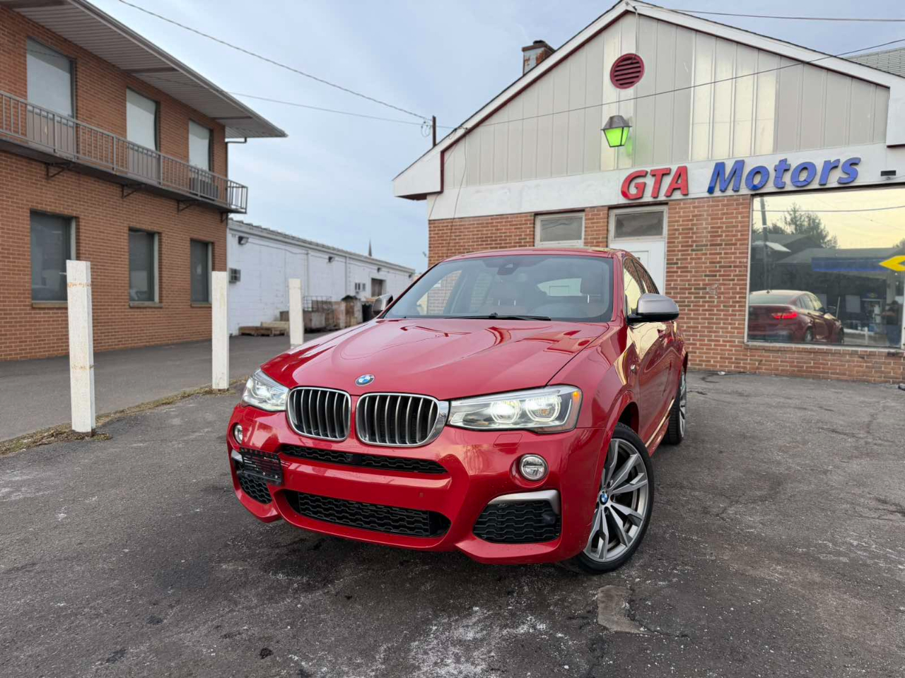 BMW X4 M40i Sports Activity Coupe 2017