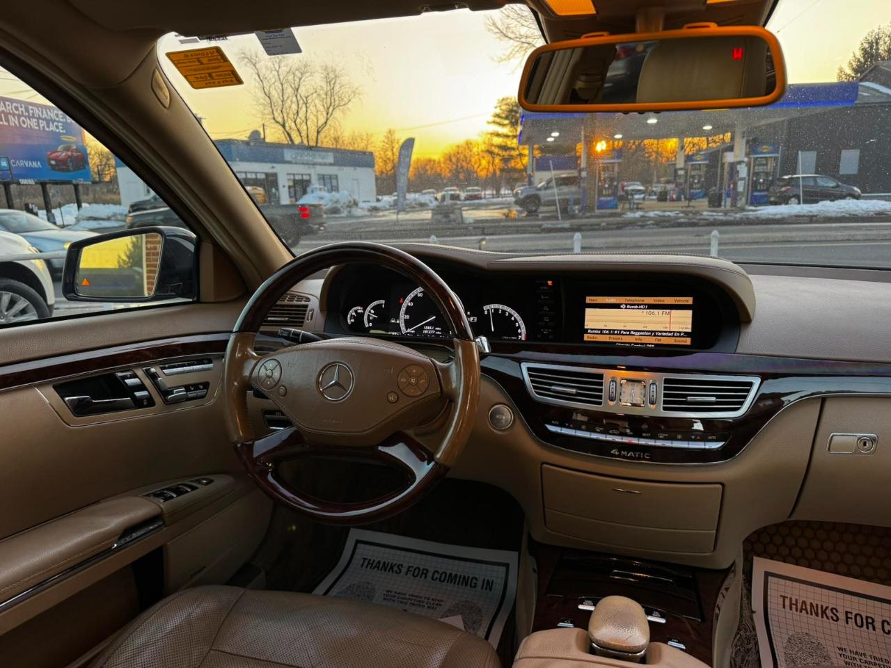 Mercedes-Benz S-Class 4dr Sdn S 550 4MATIC 2013