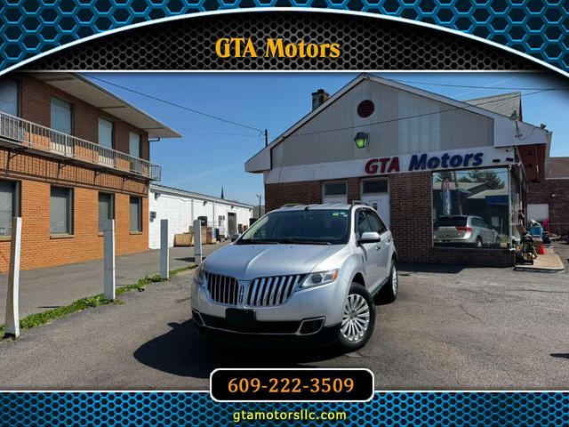 Silver 2013 Lincoln MKX FWD SUV / Crossover Front-Wheel Drive Automatic