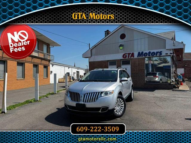 Silver 2013 Lincoln MKX FWD SUV / Crossover Front-Wheel Drive Automatic