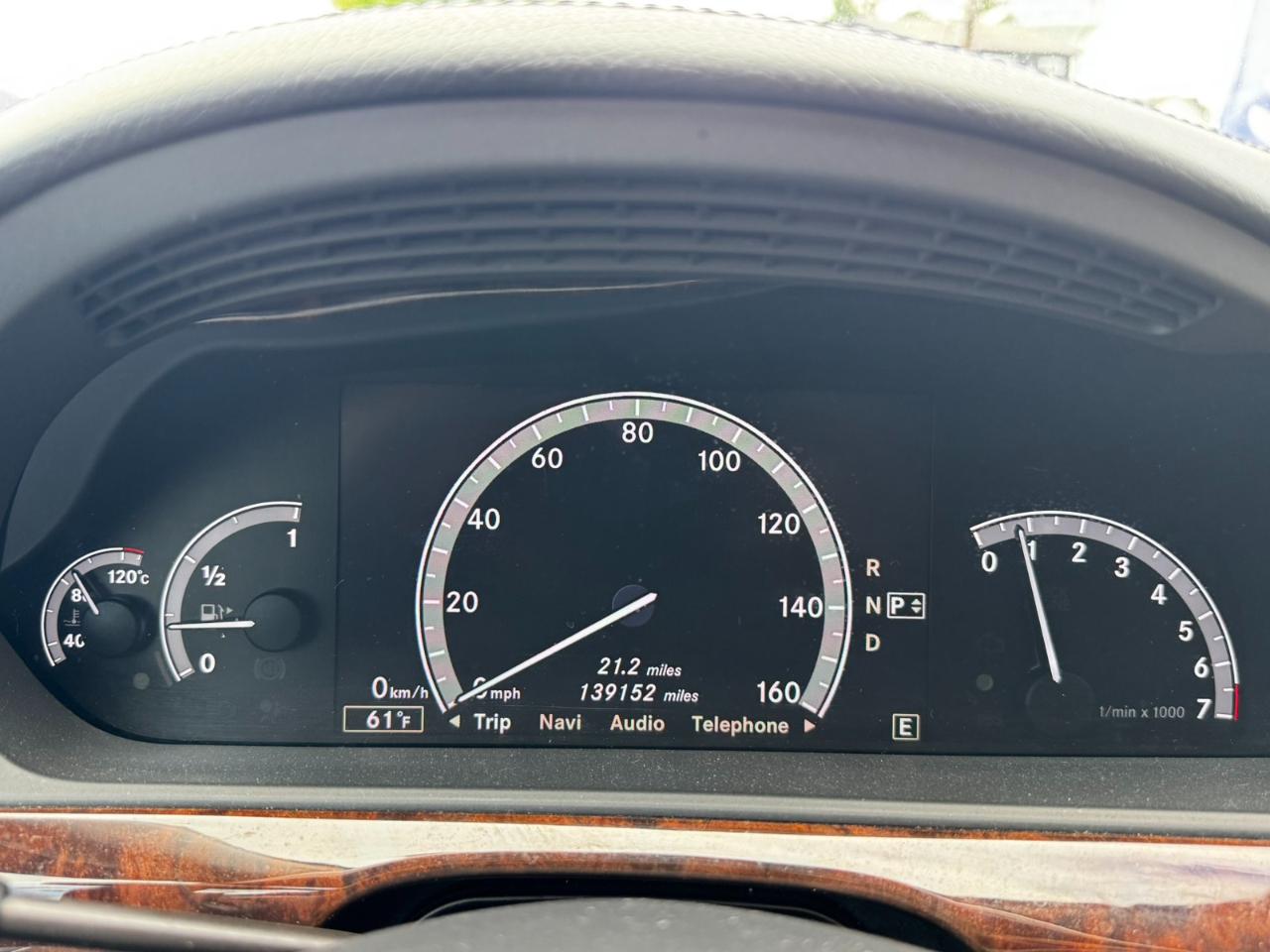 Mercedes-Benz S-Class 4dr Sdn S 550 4MATIC 2012