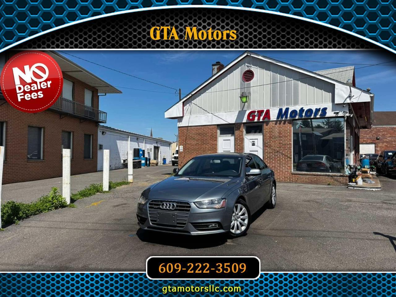 Audi A4 4dr Sdn Auto quattro 2.0T Premium 2013
