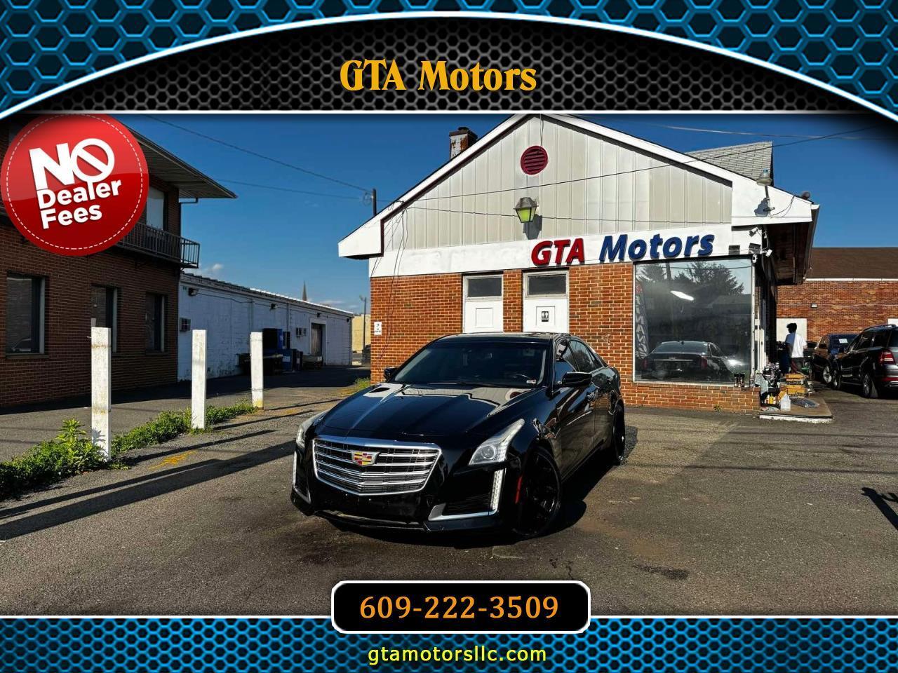 Cadillac CTS Sedan 4dr Sdn 2.0L Turbo Luxury AWD 2018