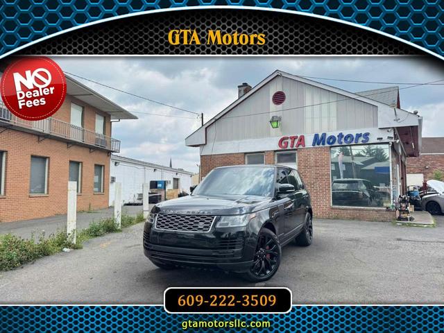 Black 2019 Land Rover Range Rover V8 Supercharged 4WD SUV / Crossover All-Wheel Drive Automatic