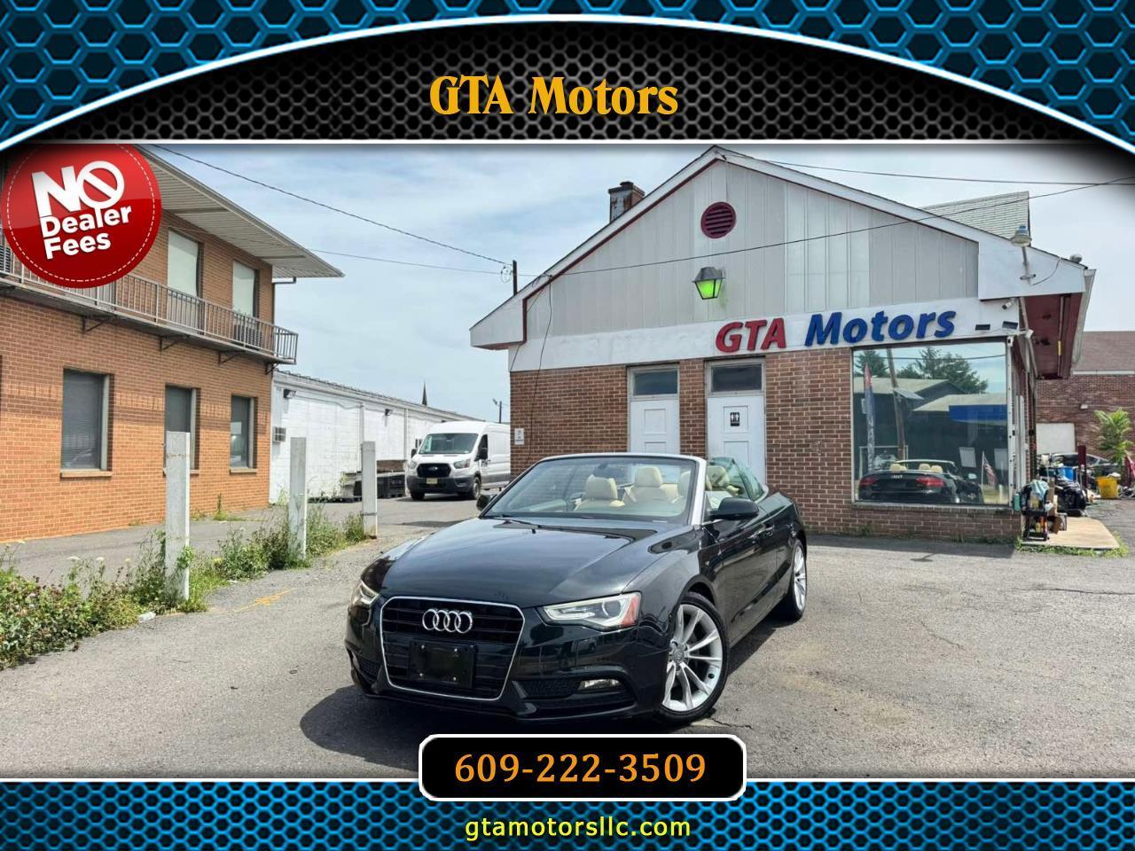 Audi A5 2dr Cabriolet Auto FrontTrak 2.0T Premium 2013