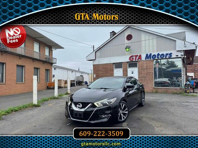 Black 2016 Nissan Maxima Sedan Front-Wheel Drive Automatic