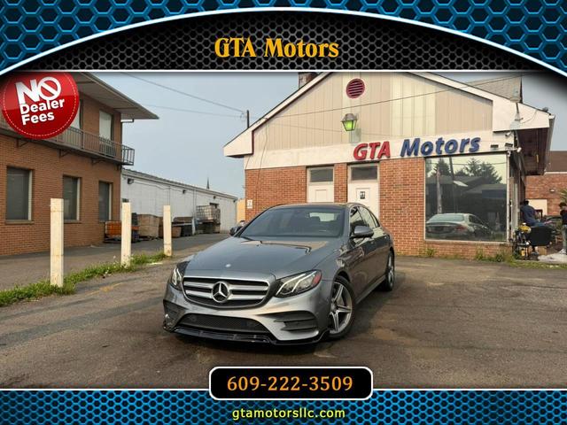 Gray 2017 Mercedes-Benz E-Class Sedan All-Wheel Drive Automatic