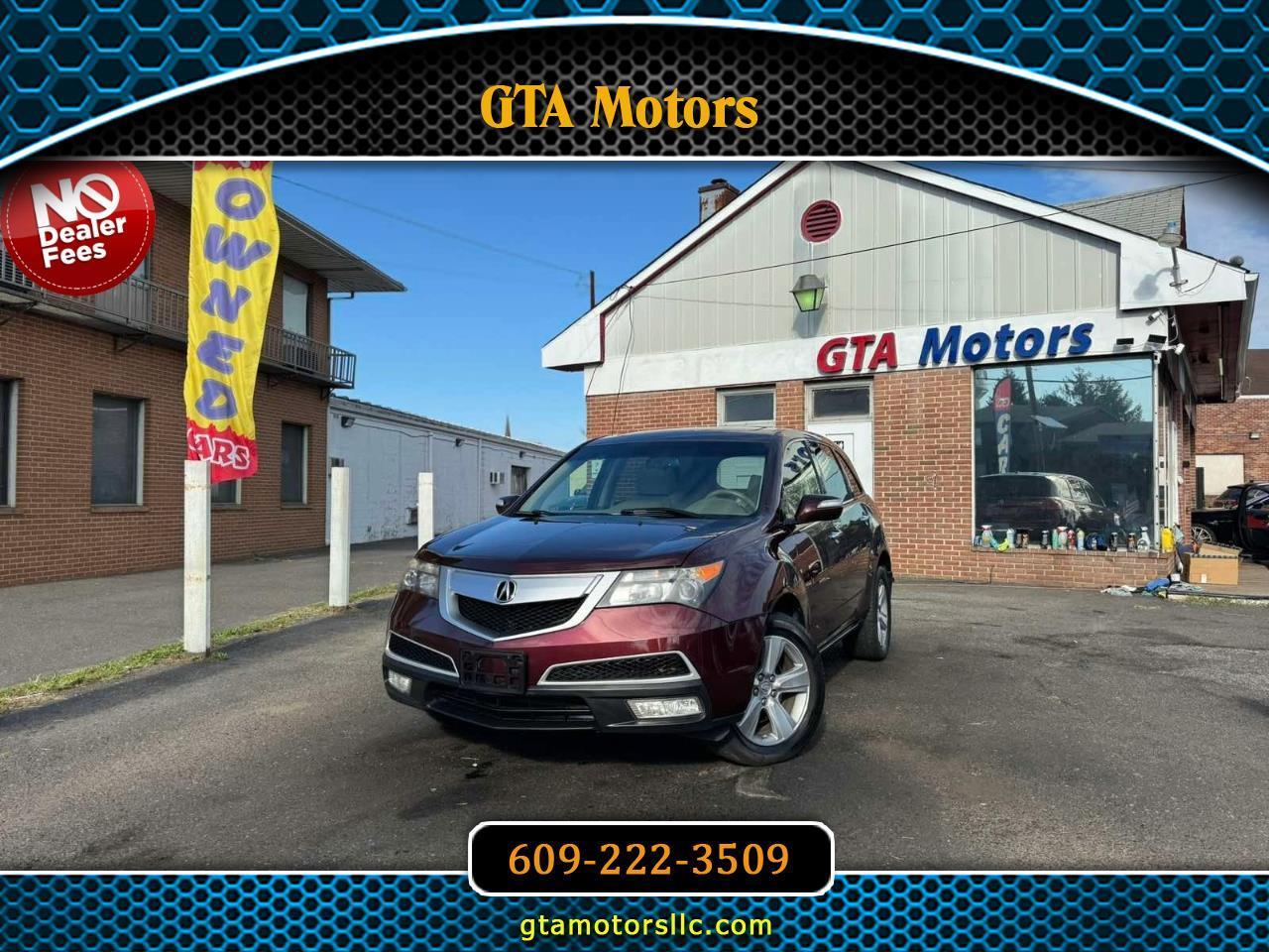 Acura MDX AWD 4dr Tech Pkg 2013