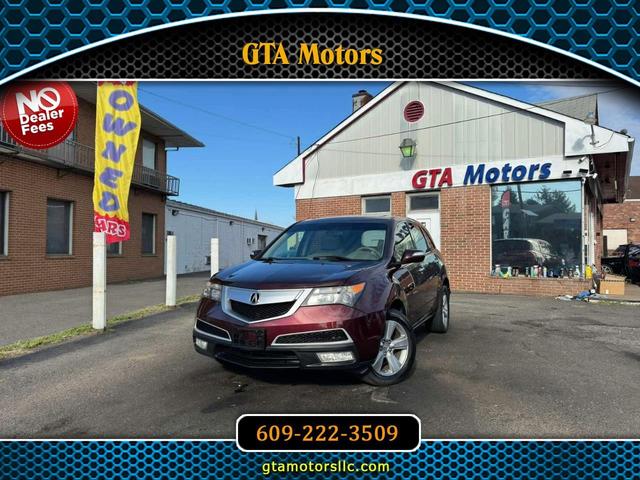 Red (Maroon) 2013 Acura MDX SUV / Crossover All-Wheel Drive Automatic