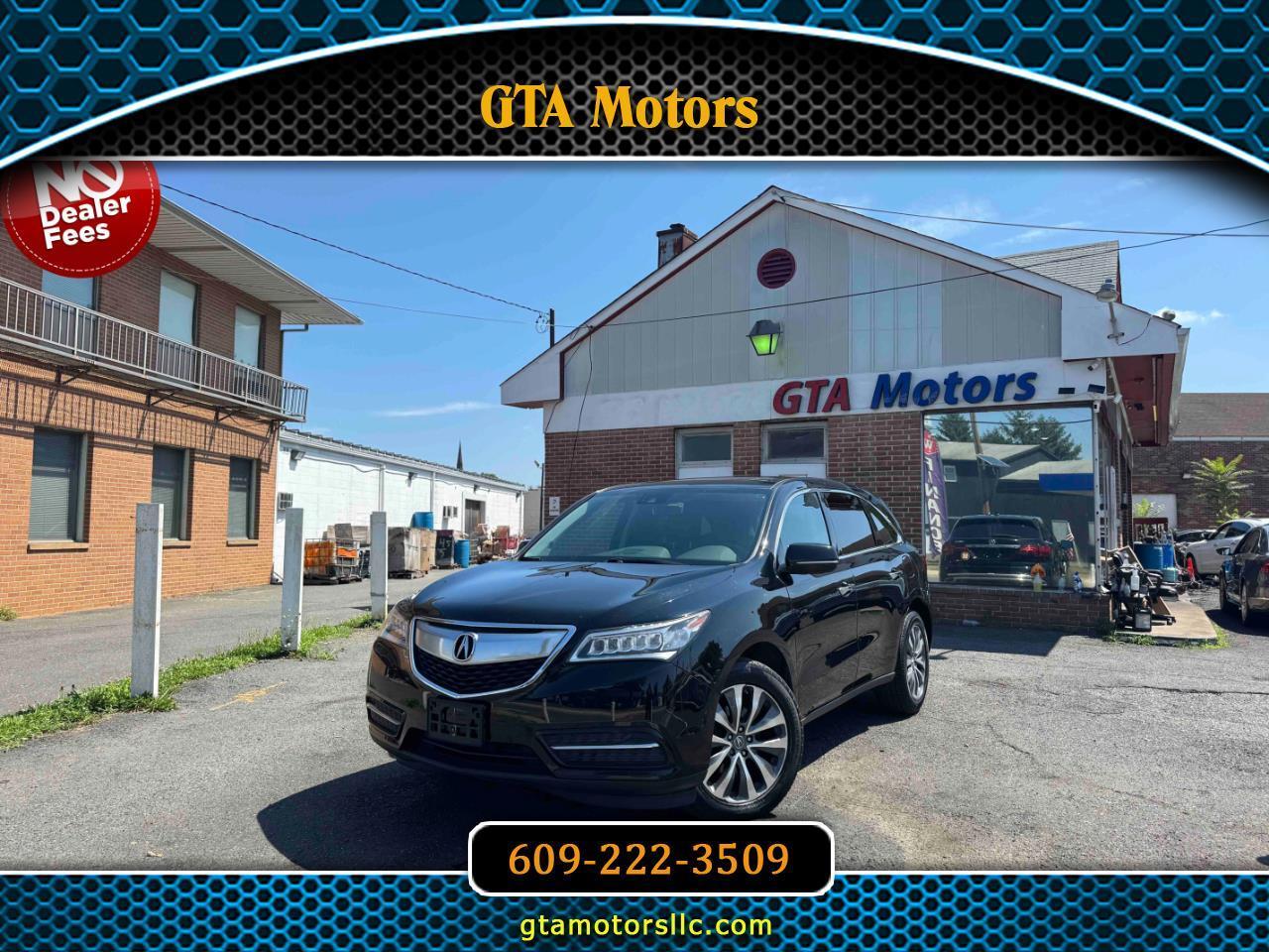 Acura MDX SH-AWD 4dr w/Tech/AcuraWatch Plus 2016