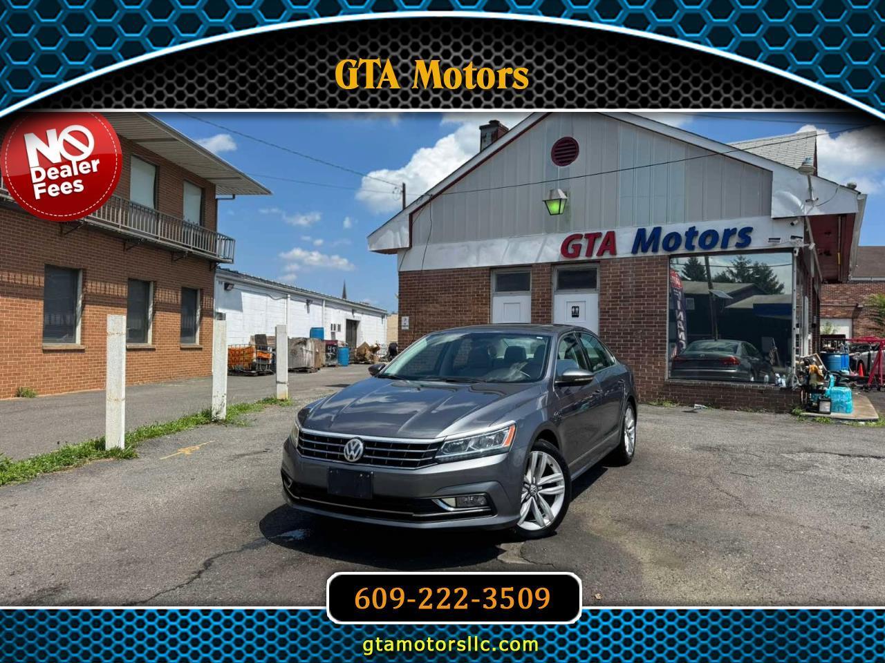 Volkswagen Passat 4dr Sdn 1.8T Auto SEL PZEV 2016