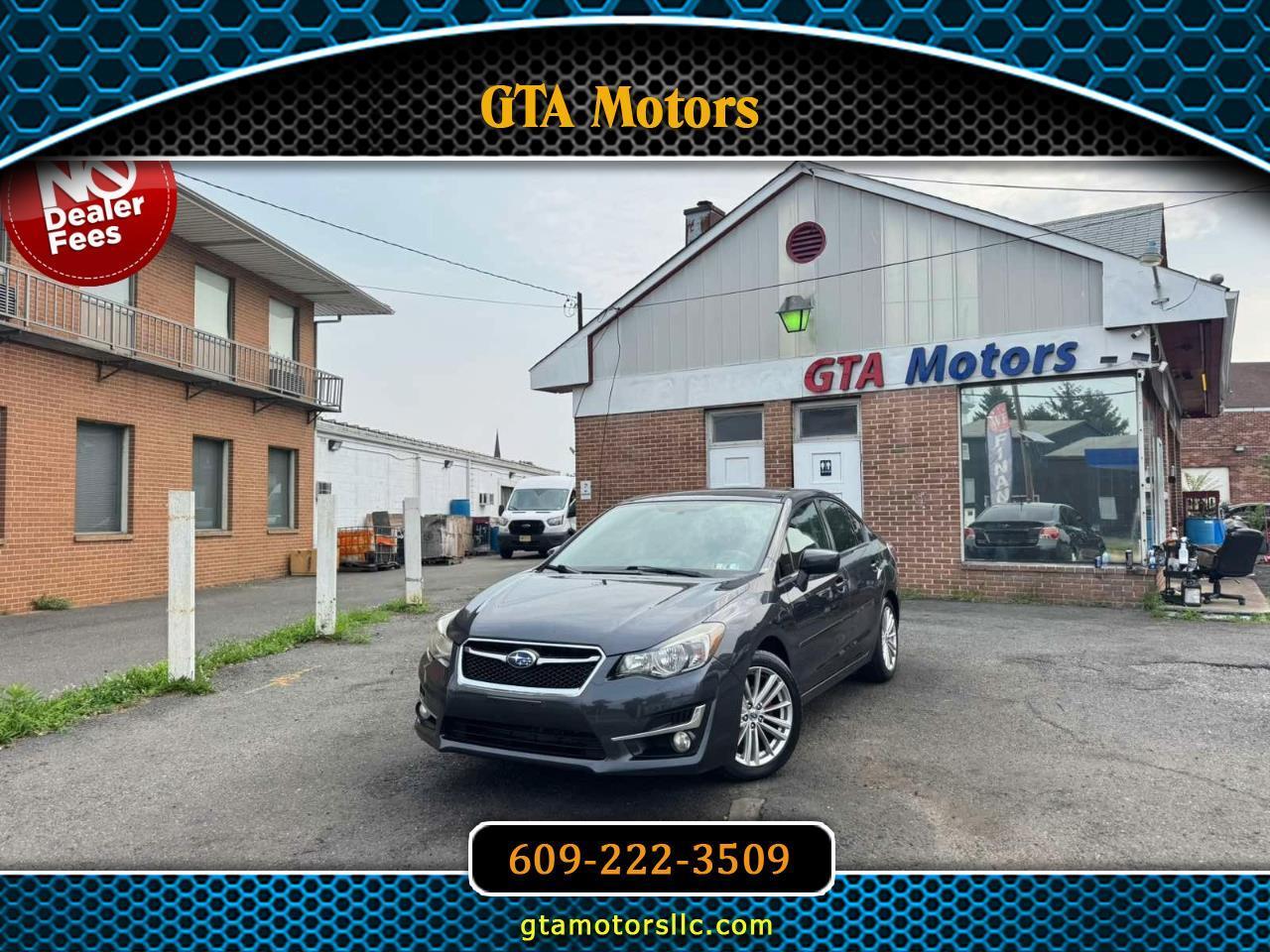 Subaru Impreza Sedan 4dr CVT 2.0i Premium 2016