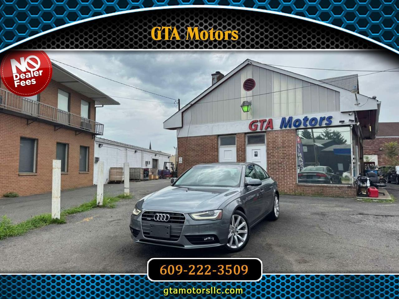 Audi A4 4dr Sdn Auto quattro 2.0T Premium Plus 2013