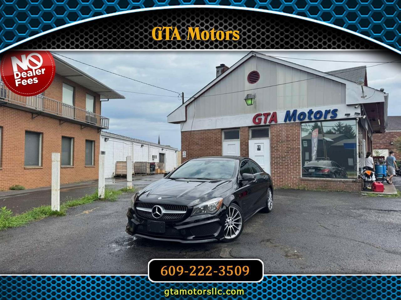 Mercedes-Benz CLA 4dr Sdn CLA 250 4MATIC 2016