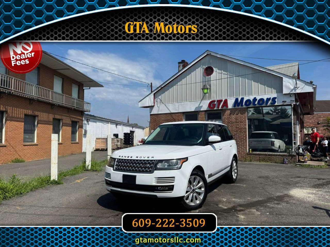 Land Rover Range Rover 4WD 4dr HSE 2013