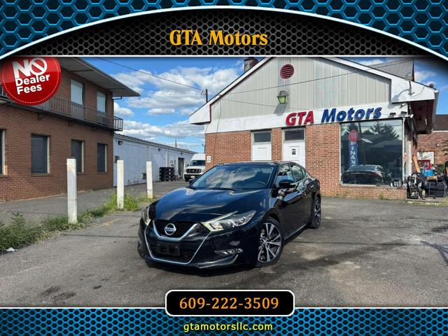 Black 2018 Nissan Maxima Sedan Front-Wheel Drive Automatic