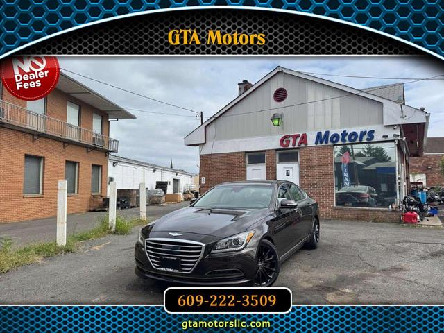 Brown 2015 Hyundai Genesis Sedan All-Wheel Drive Automatic