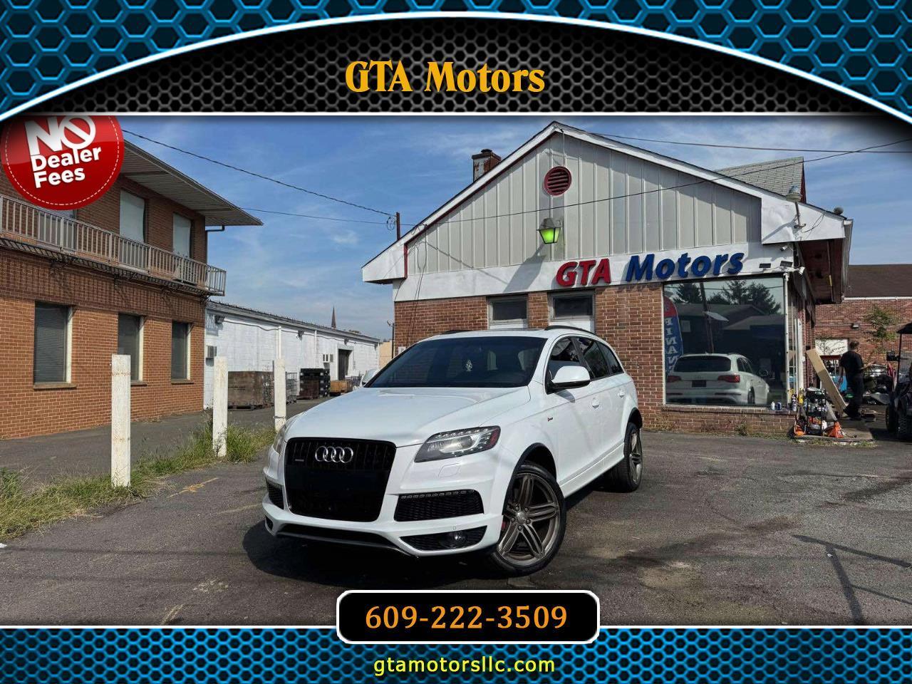 Audi Q7 quattro 4dr 3.0T S line Prestige 2015
