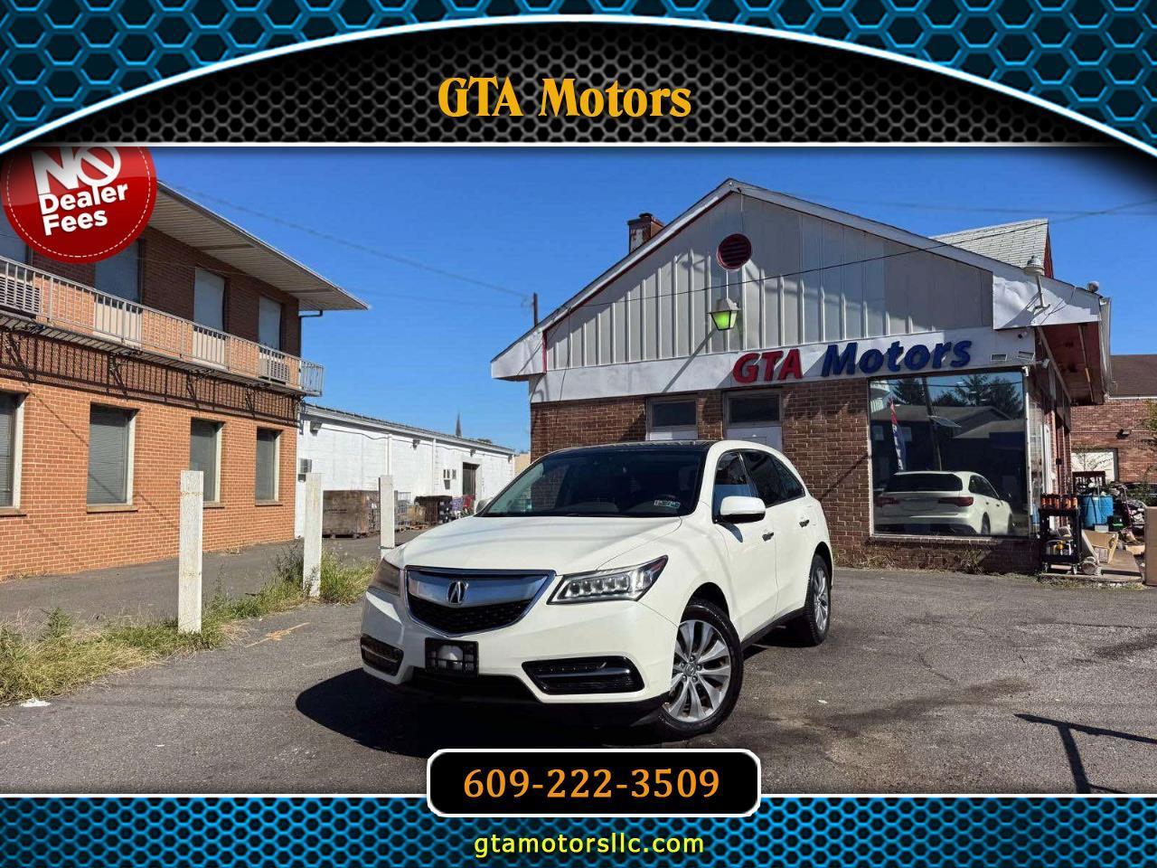 Acura MDX SH-AWD 4dr Tech Pkg 2014