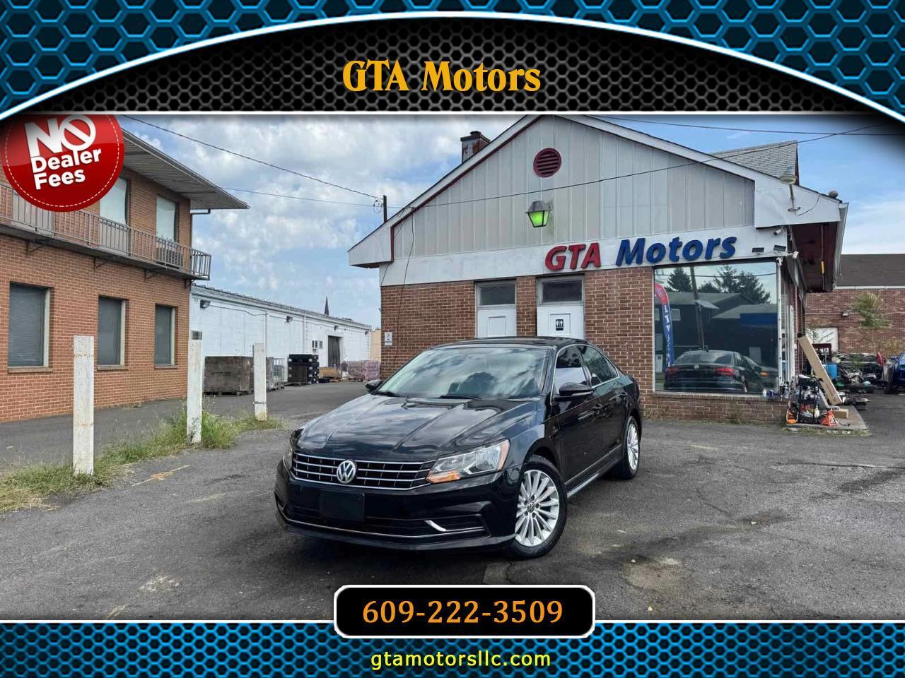 Volkswagen Passat 4dr Sdn 1.8T Auto SE PZEV 2016