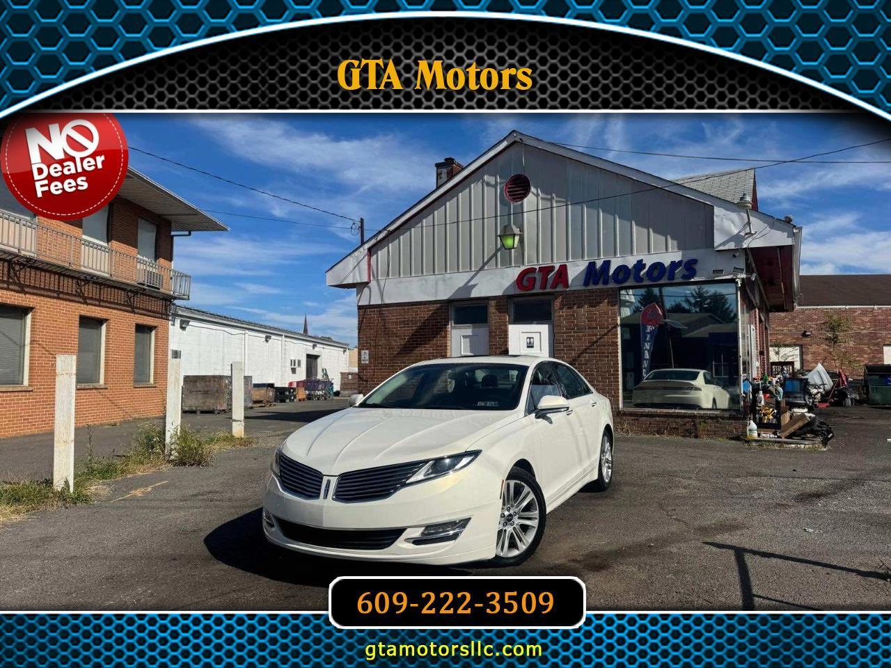 Lincoln MKZ 4dr Sdn AWD 2013