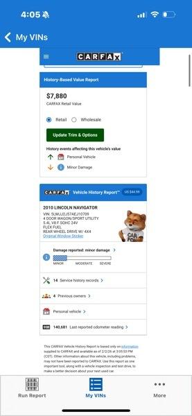 Lincoln Navigator 4WD 2010