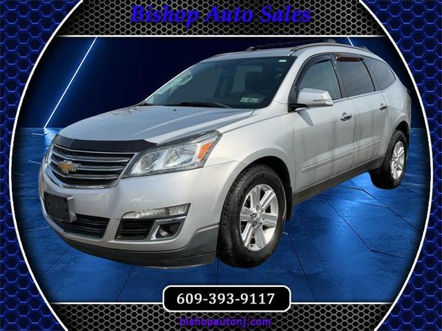 Silver 2013 Chevrolet Traverse 1LT AWD SUV / Crossover All-Wheel Drive 6-Speed Automatic