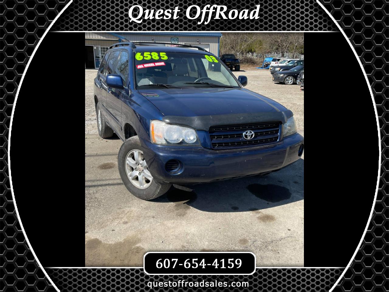 Used 2003 Toyota Highlander LIMITED for Sale in Horseheads NY 14845